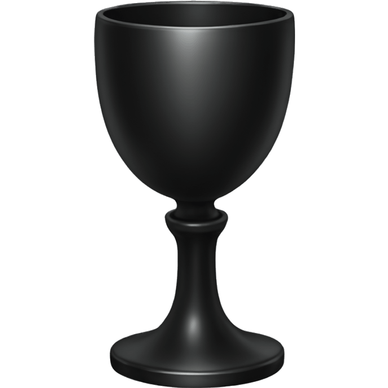 black goblet emoji