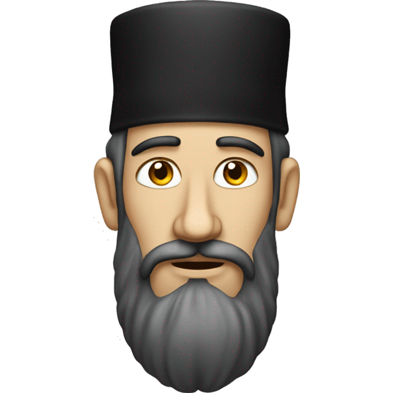 An orthodox Jew with sideburns emoji