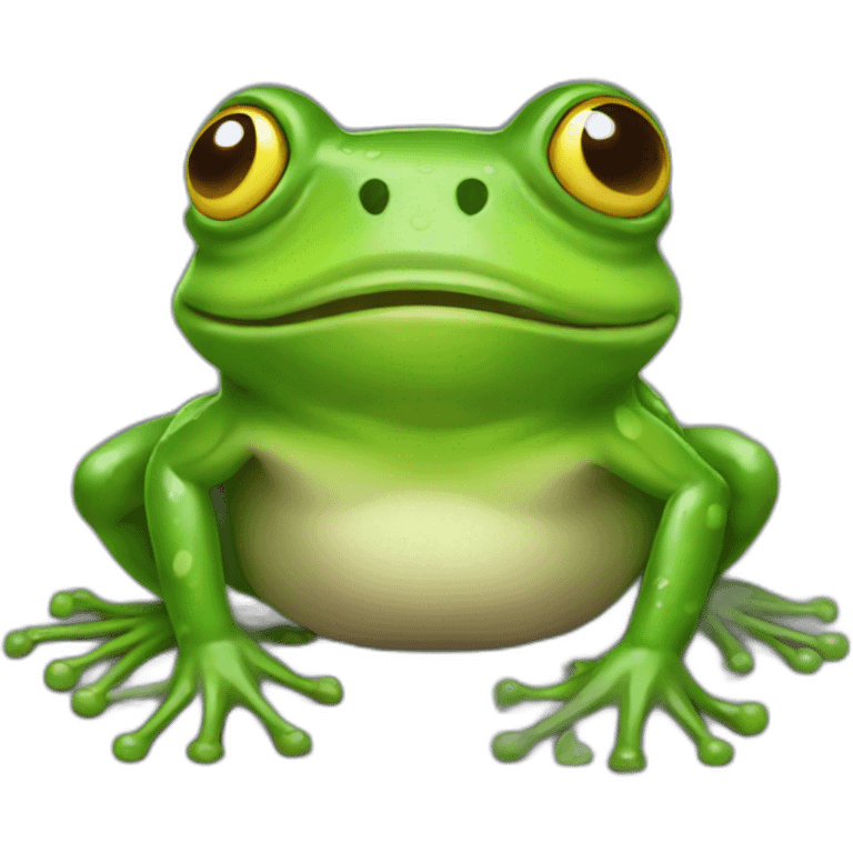 toxic frog emoji