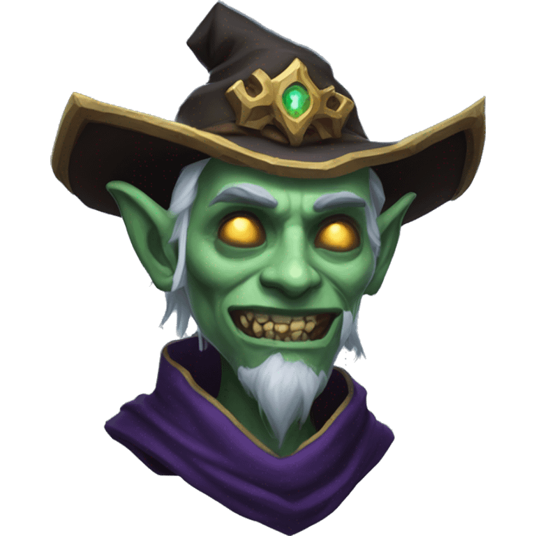 world of warcraft mage undead male emoji