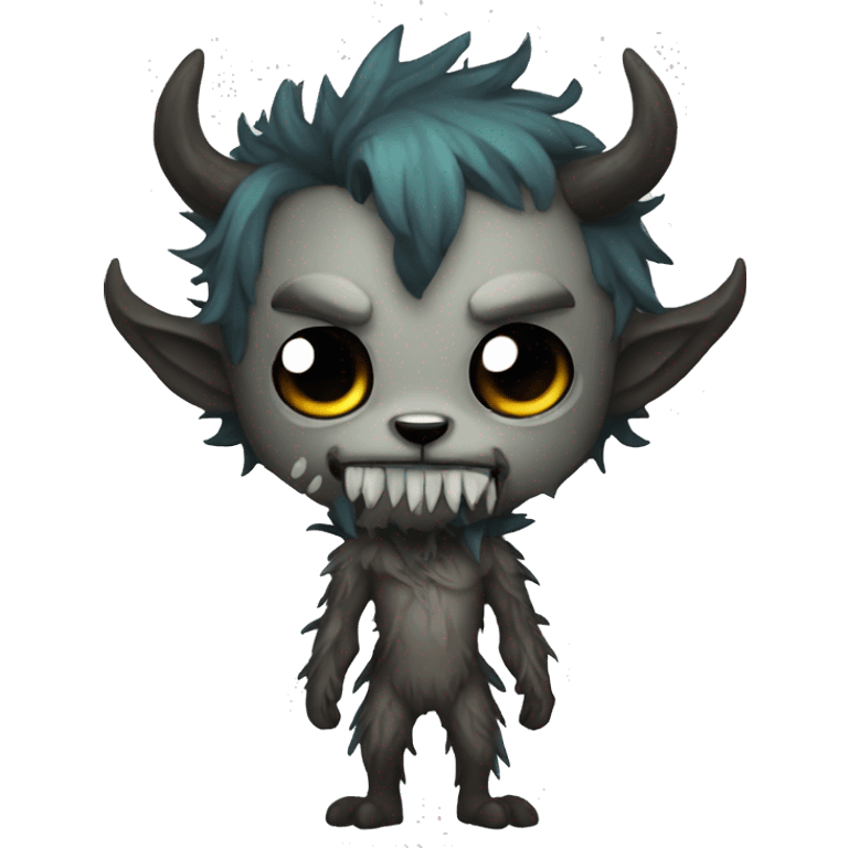 Wendigo in chibi form emoji