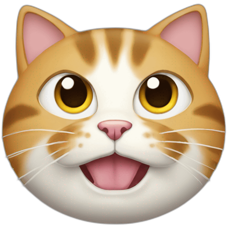 Cat eat rise emoji