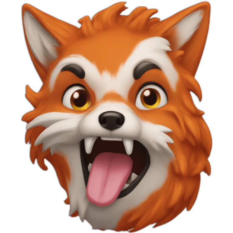 fox vomit emoji