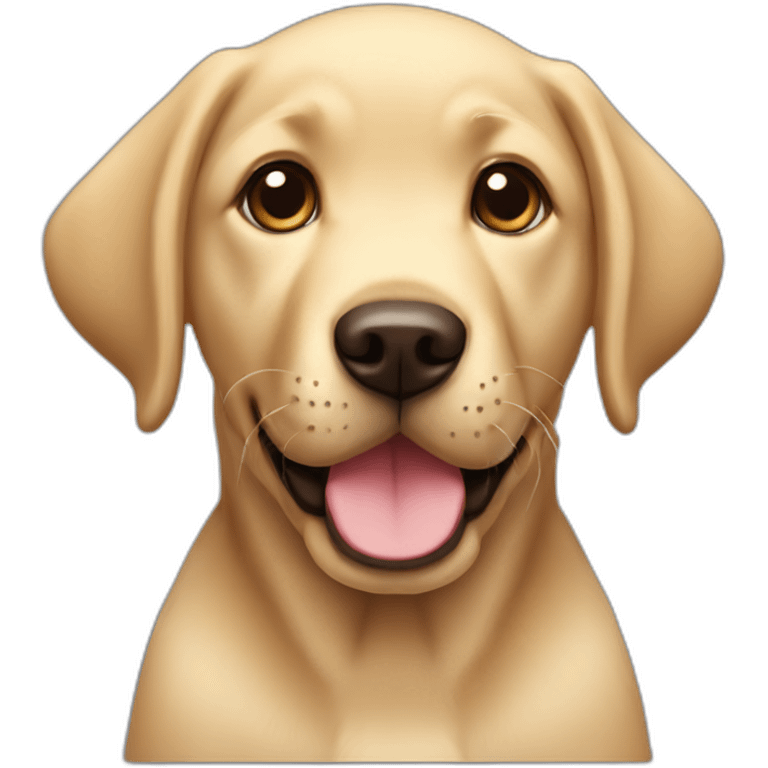 Labrador Retriever puppy emoji