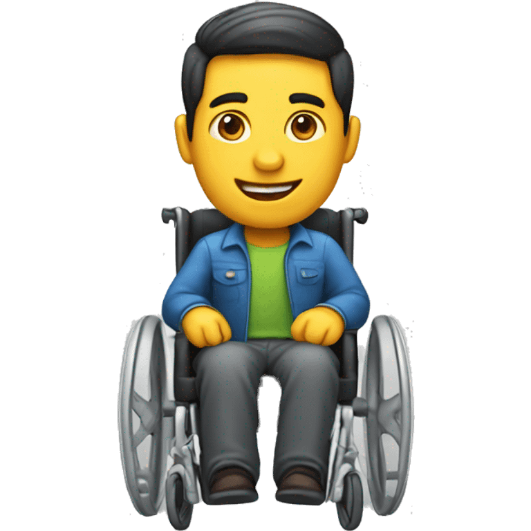 wheelchair male developer emoji