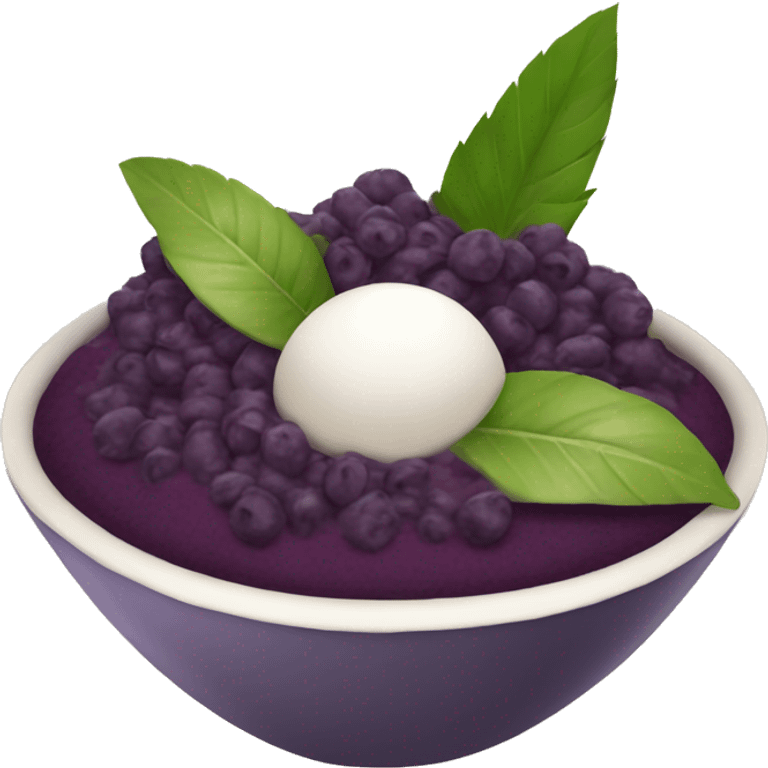 Acai bowl  emoji