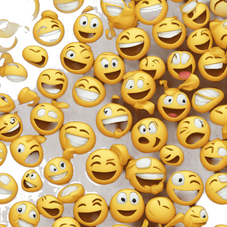 bunch of laughing emoji in hd emoji