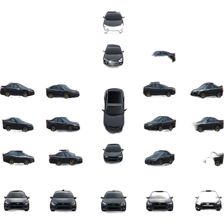 Black subaru wrx sti emoji