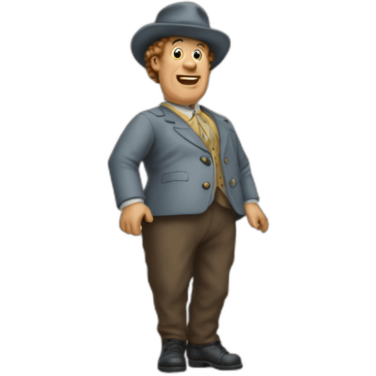 Curly joe of the three stooges emoji