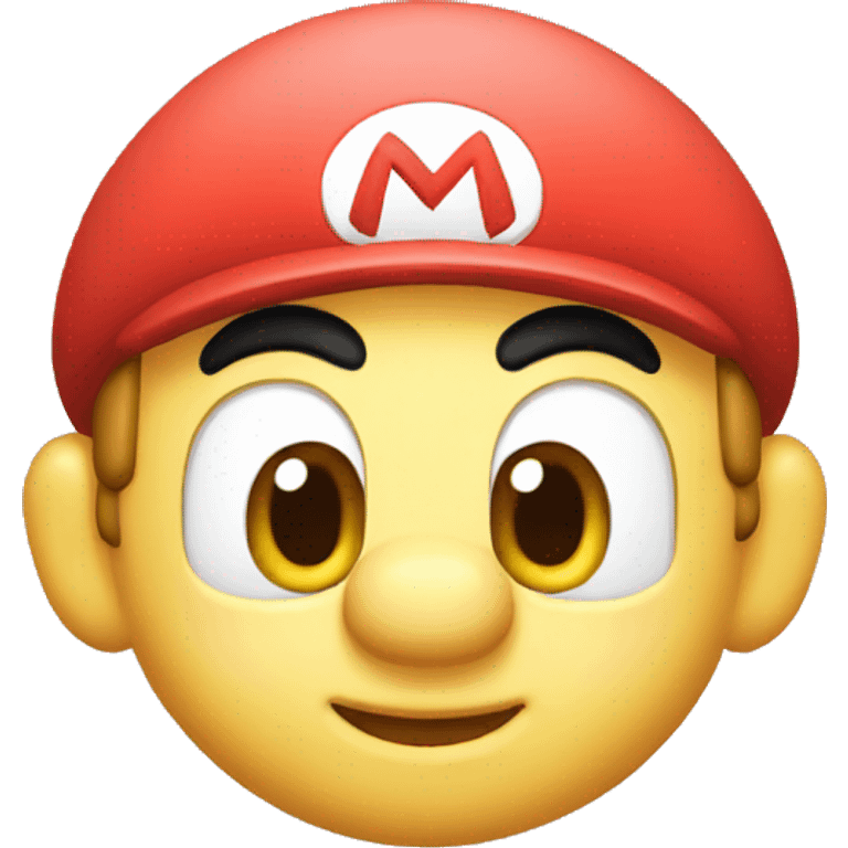 Cute baby mario emoji