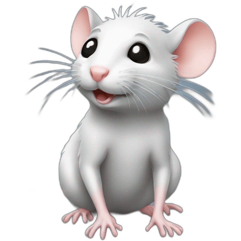 Rat avec de l'argent emoji