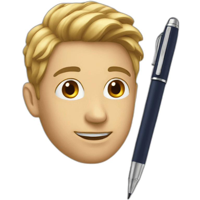 Pen with me emoji