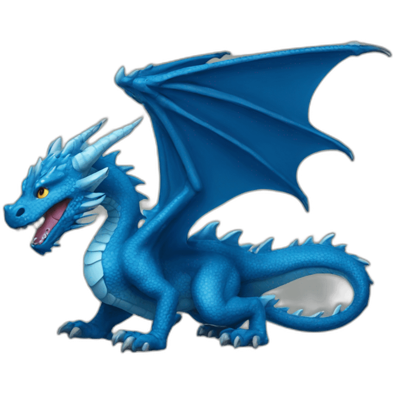 blue dragon emoji