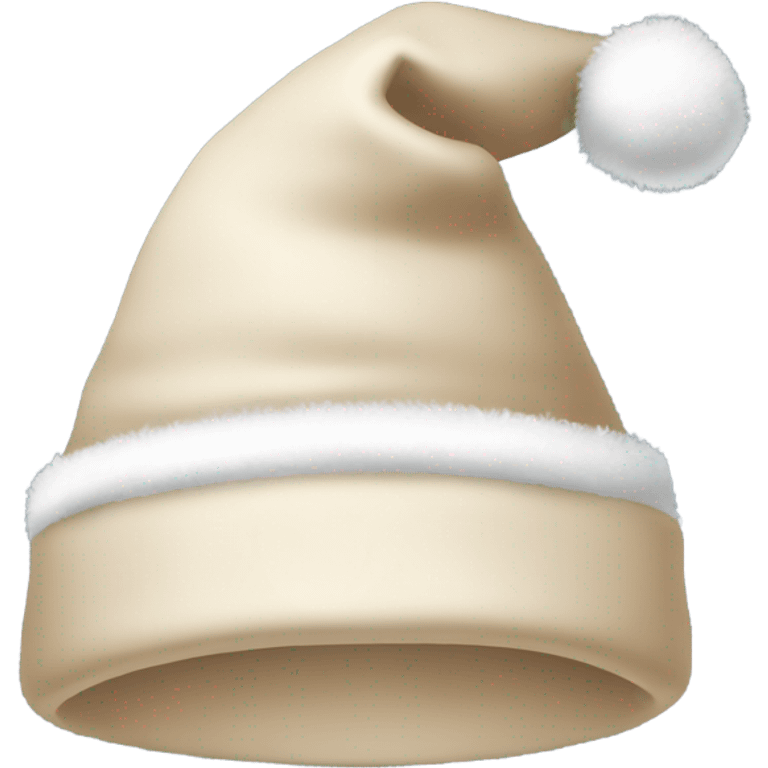 beige Santa Claus hat emoji