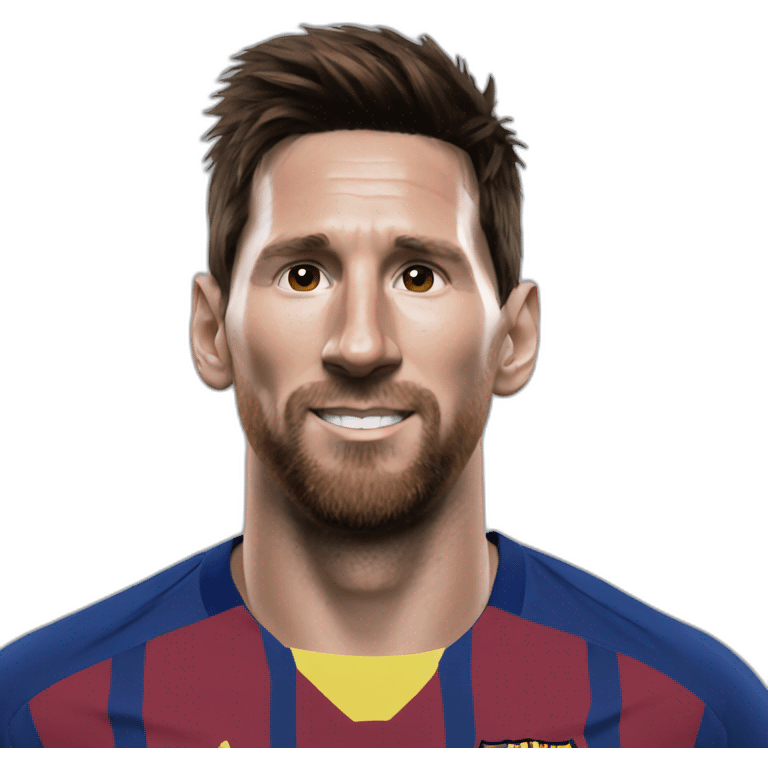 Messi-chill emoji