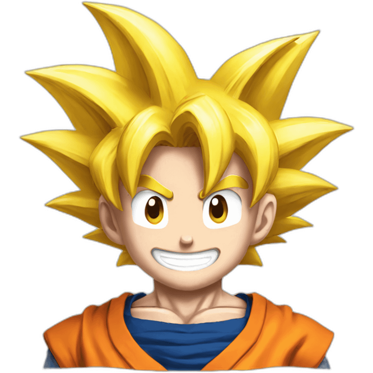 goku smile emoji