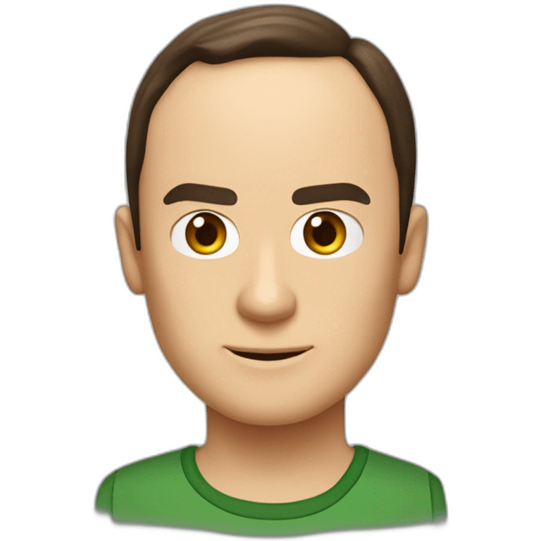 sheldon cooper bazinga emoji