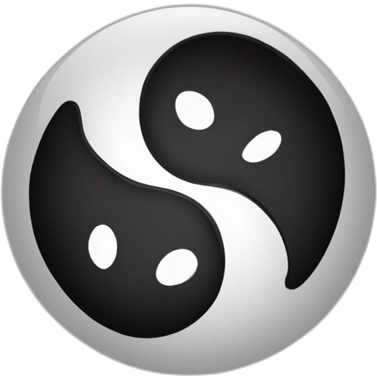 upside-down-yin-and-yang emoji