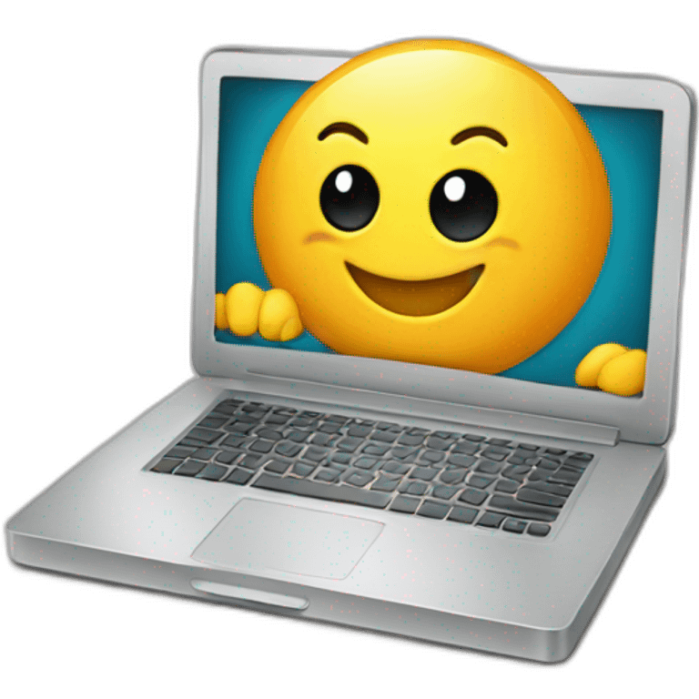 blog posting laptop emoji