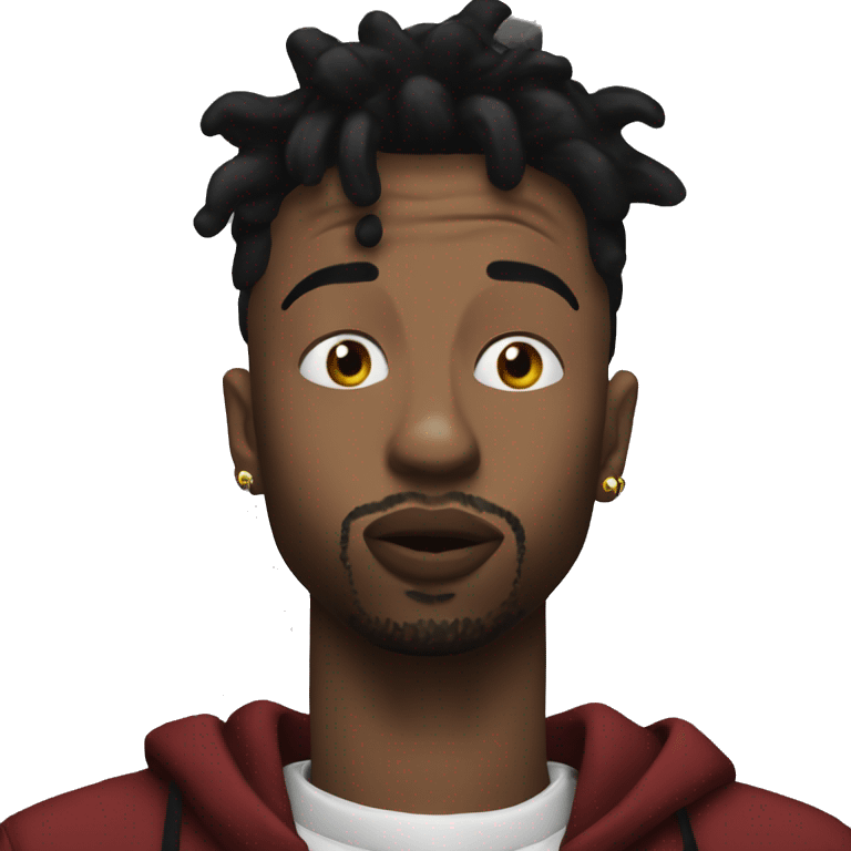 21 savage shushing  emoji