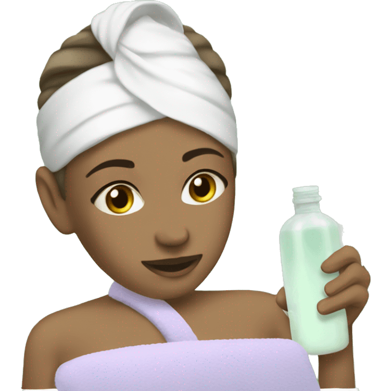 spa day emoji