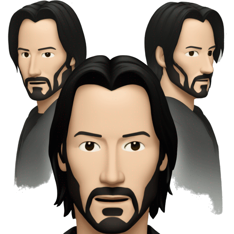 Neo matrix keanu reeves emoji