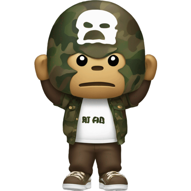 Bathing ape emoji