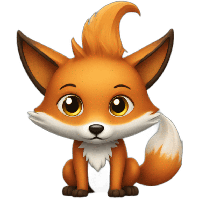 will-o'-wisp fox emoji