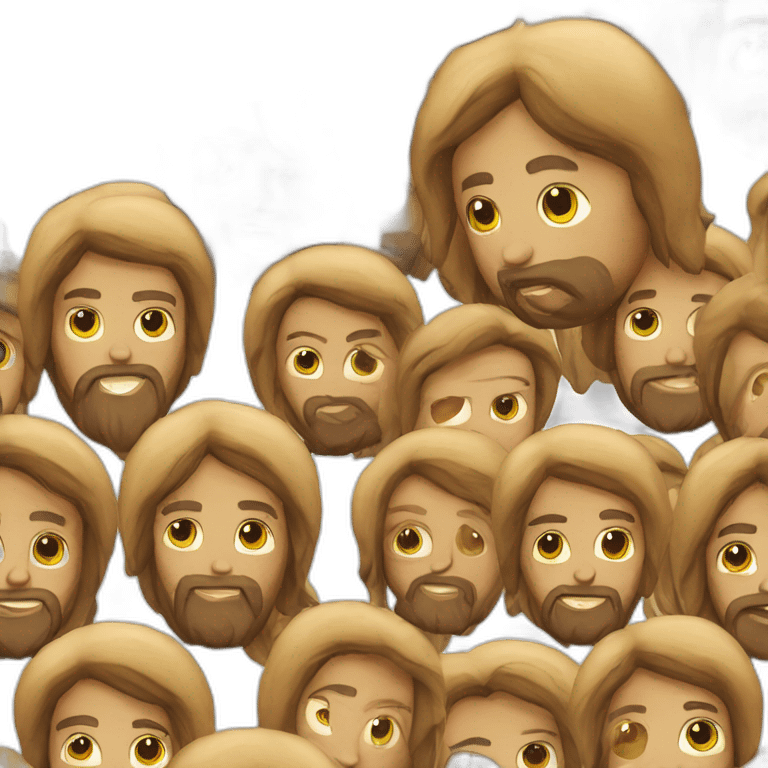 face of jesus christ emoji