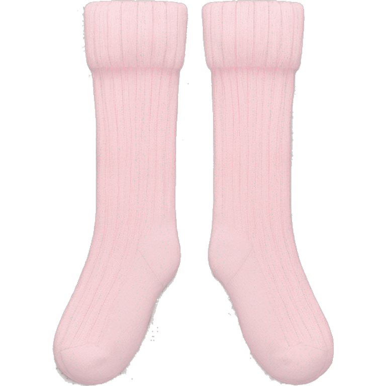 socks soft pink color  emoji