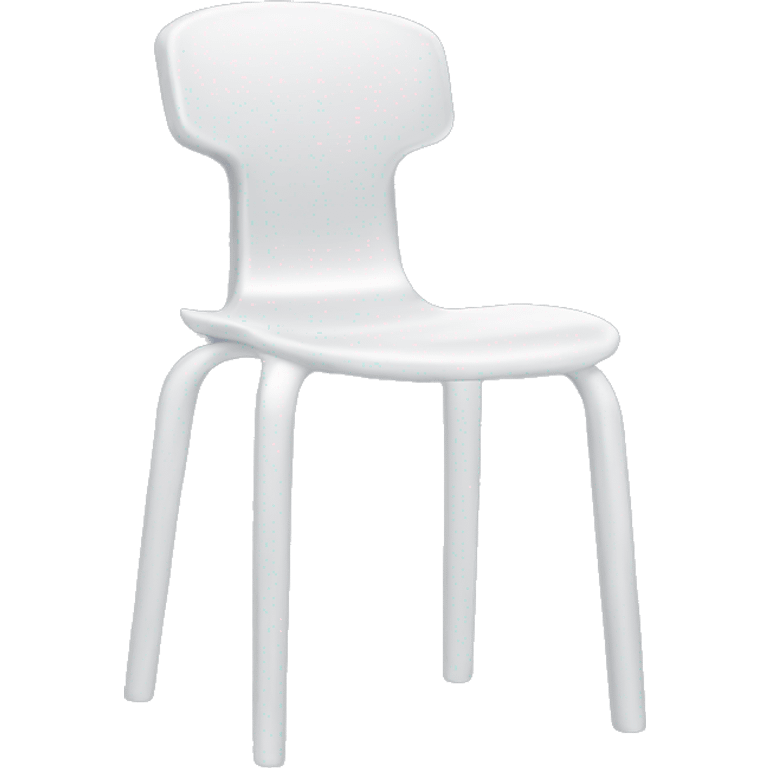 monobloc plastic chair emoji