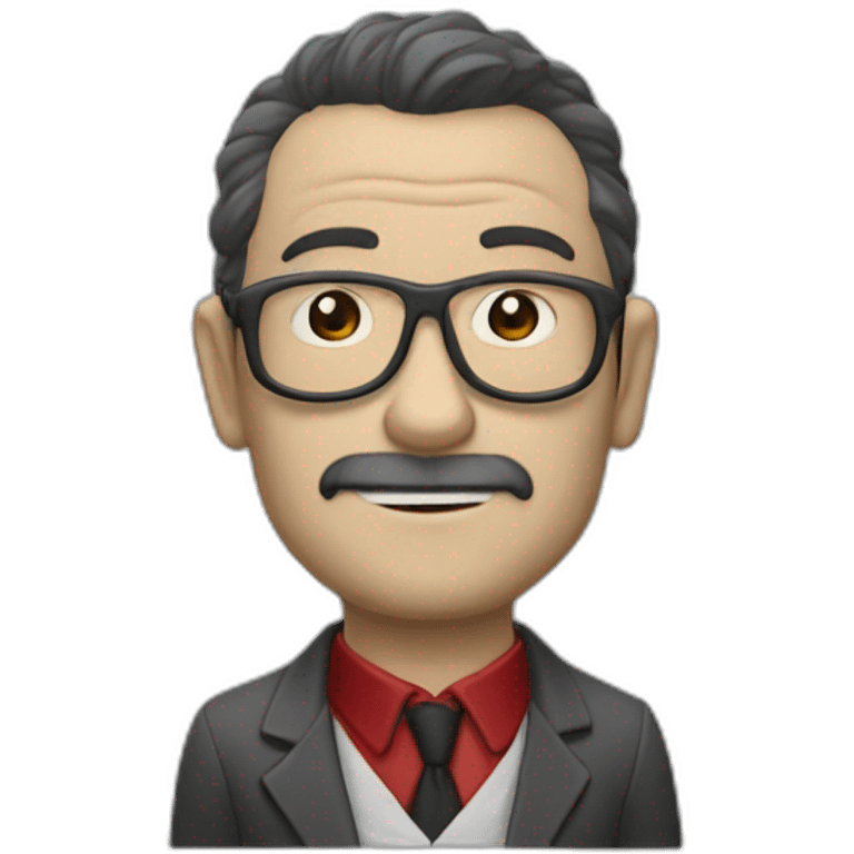 Le professeur dans la casa de papel emoji