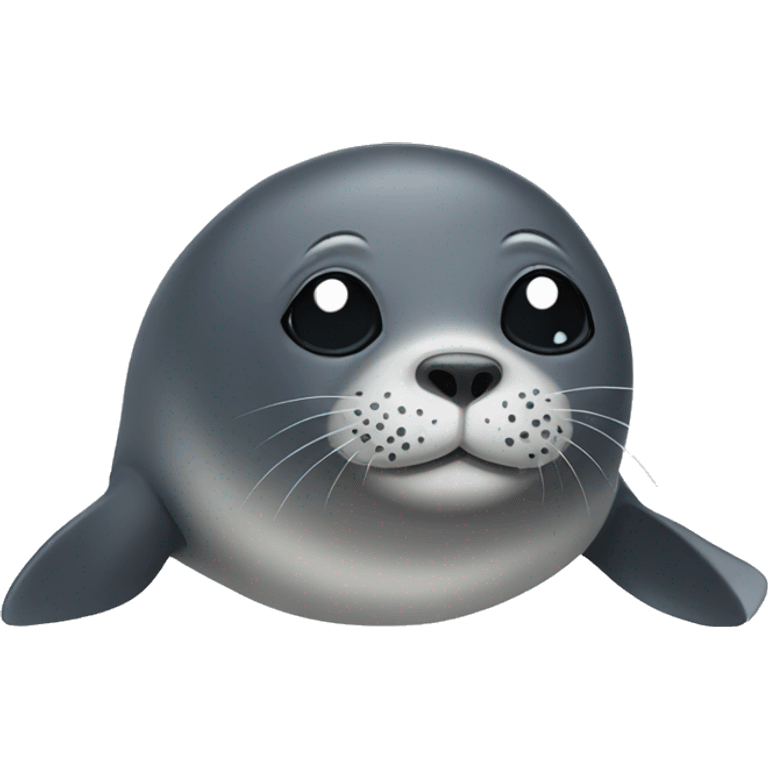 A earless seal cute emoji