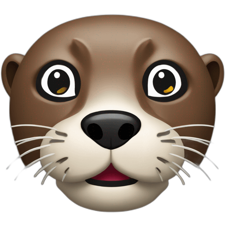 otter lego face emoji