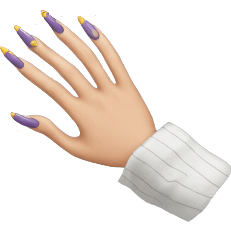 Long nails emoji