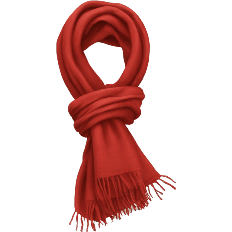 Scarf red emoji