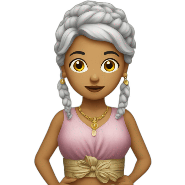 Gitana emoji