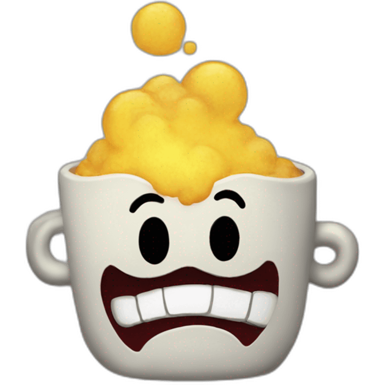 The Cuphead show emoji