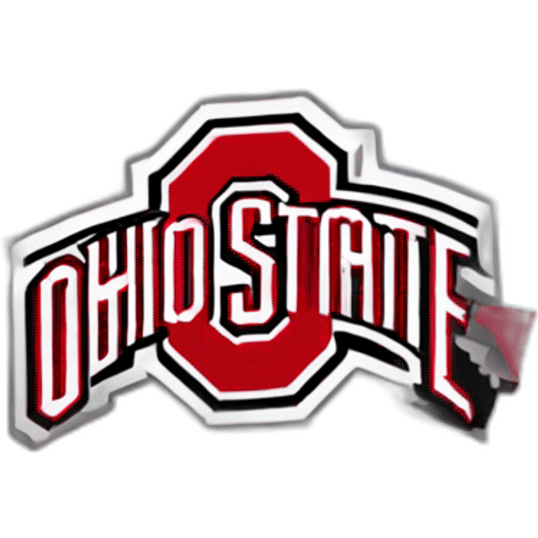 Pixel Ohio state logo emoji