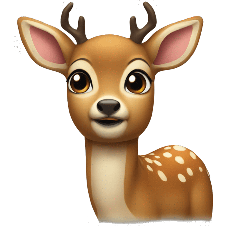 How deer emoji