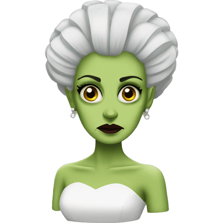 bride of frankenstein emoji