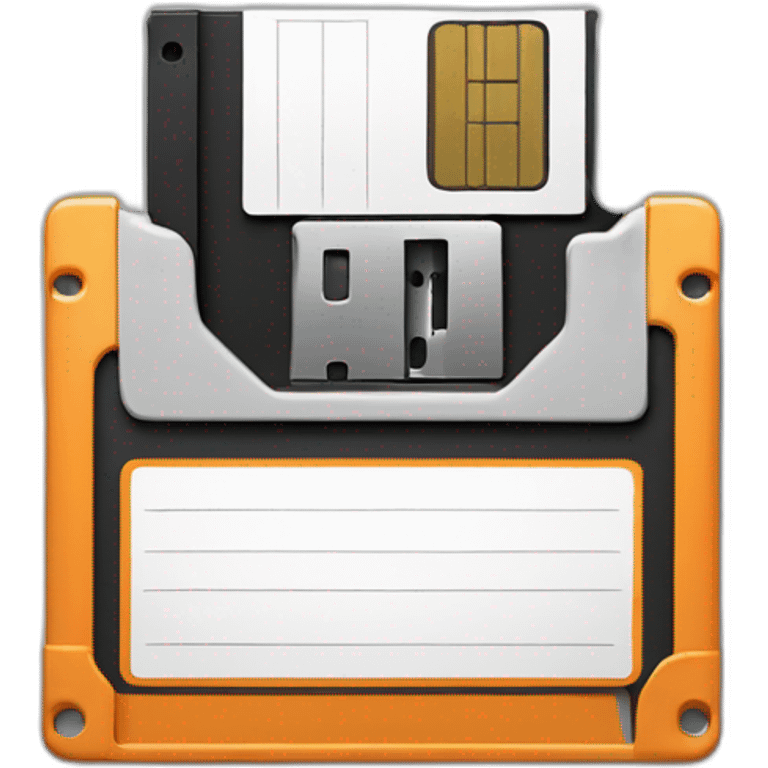 Realistic Floppy disk emoji