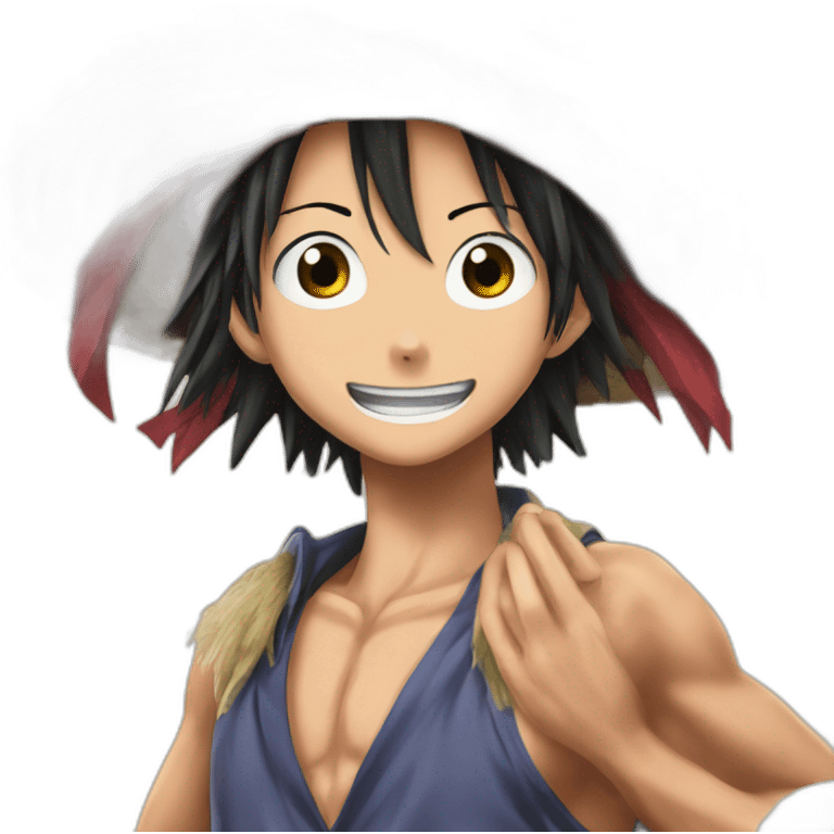 Boa Hancock amoureuse de Luffy emoji