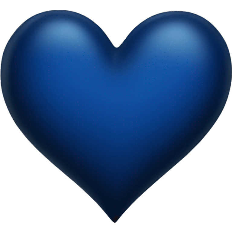 dark blue heart emoji