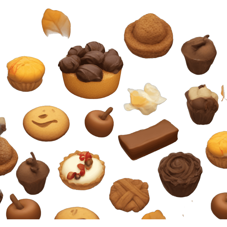 Fall desserts emoji