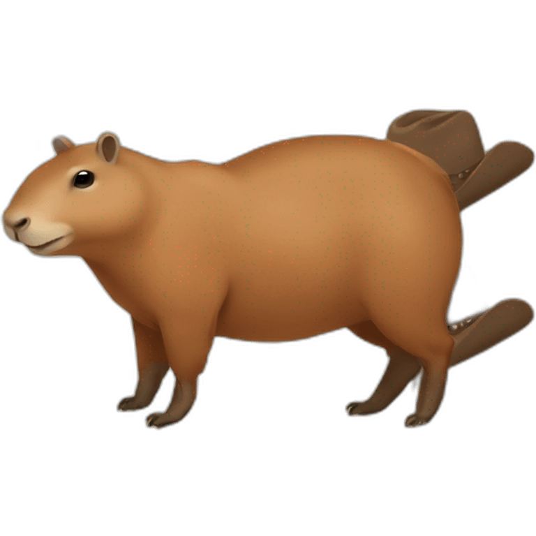 capybara cowboy emoji