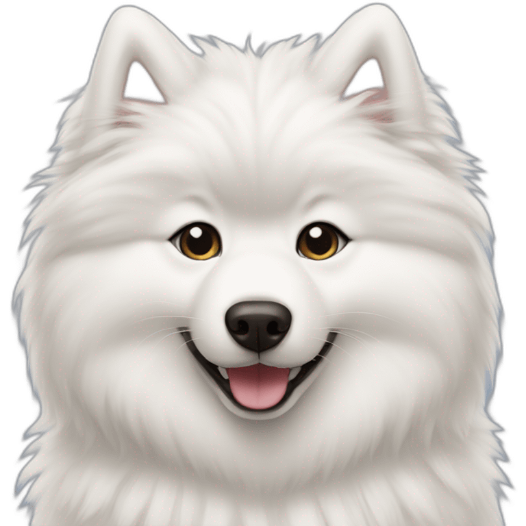 samoyed and ragdoll emoji