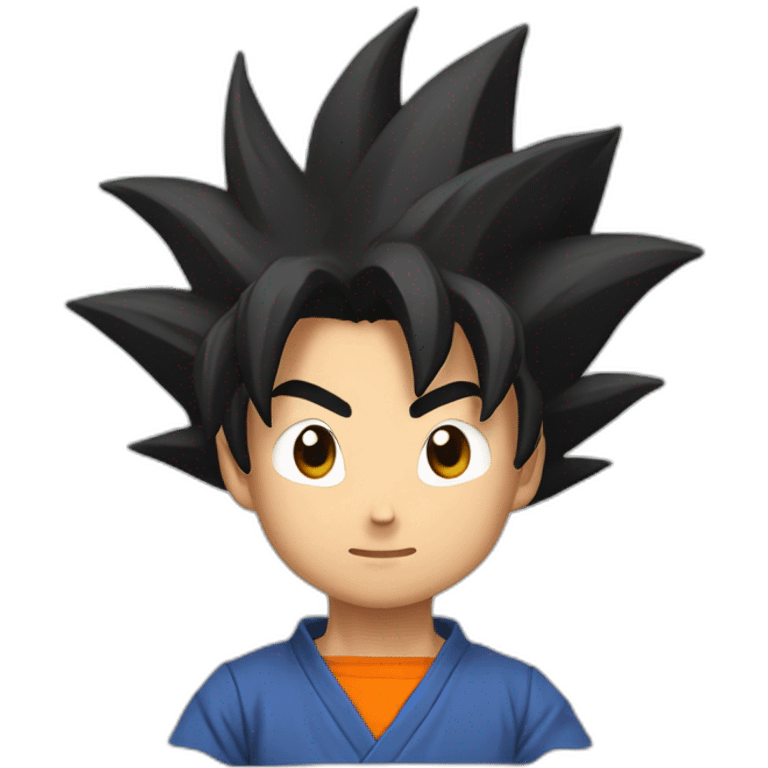 Goku énervé emoji