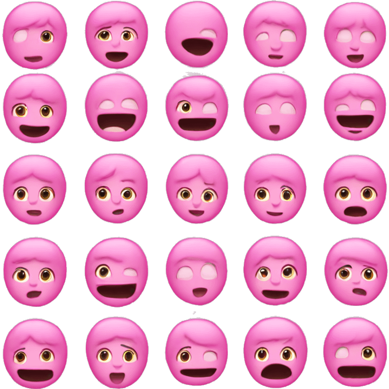 pink emojis emoji