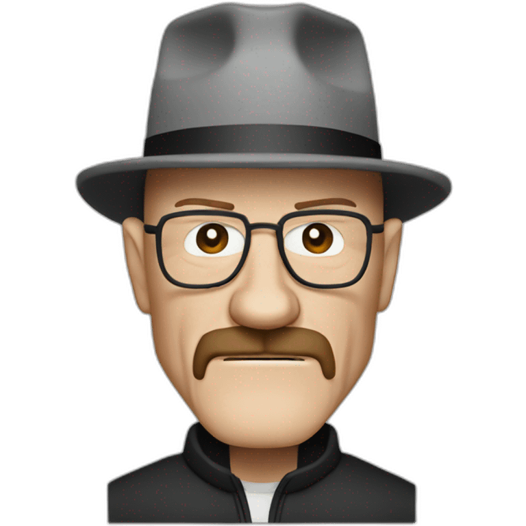 heisenberg breaking bad iOS style emoji